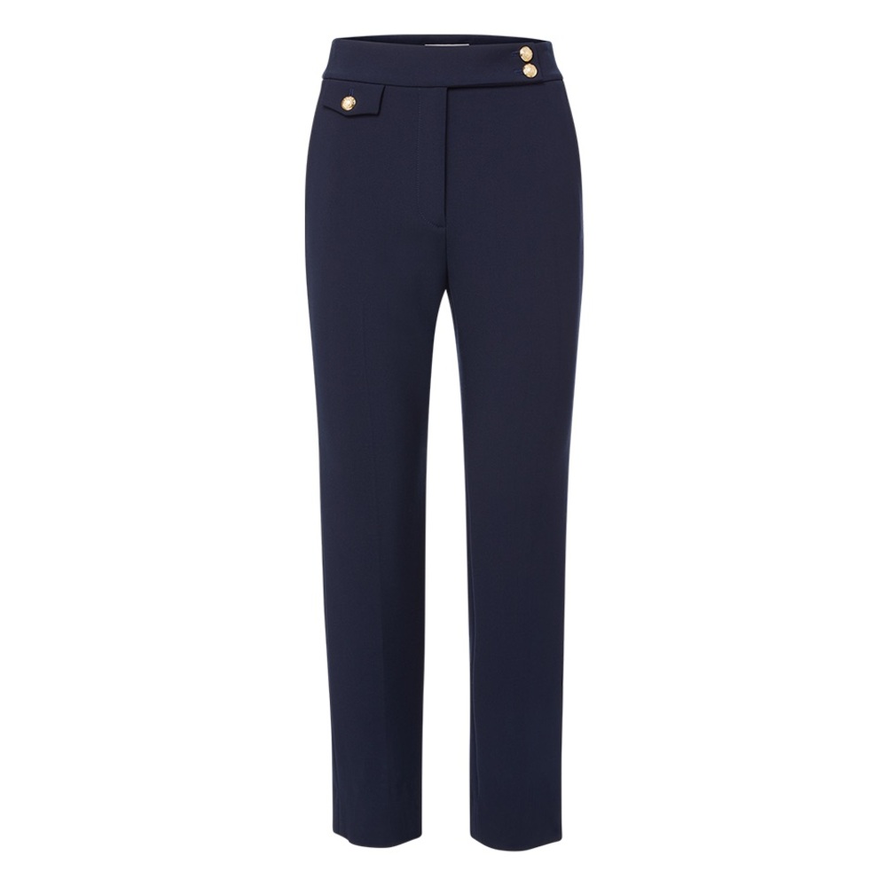 Veronica Beard Navy Tailored Trousers 20